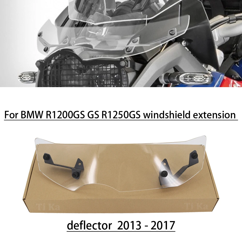 

Удлинитель лобового стекла для мотоцикла, подходит для BMW R1200GS R 1200 GS LC Adv R1250GS R1250 Adventure 2013-2017