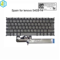 spes spanish laptop backlit keyboard for lenovo xiaoxin air 14 air 14iil air 14arr 2019 yoga s540 14 540s 14 pp2sb sp keyboards