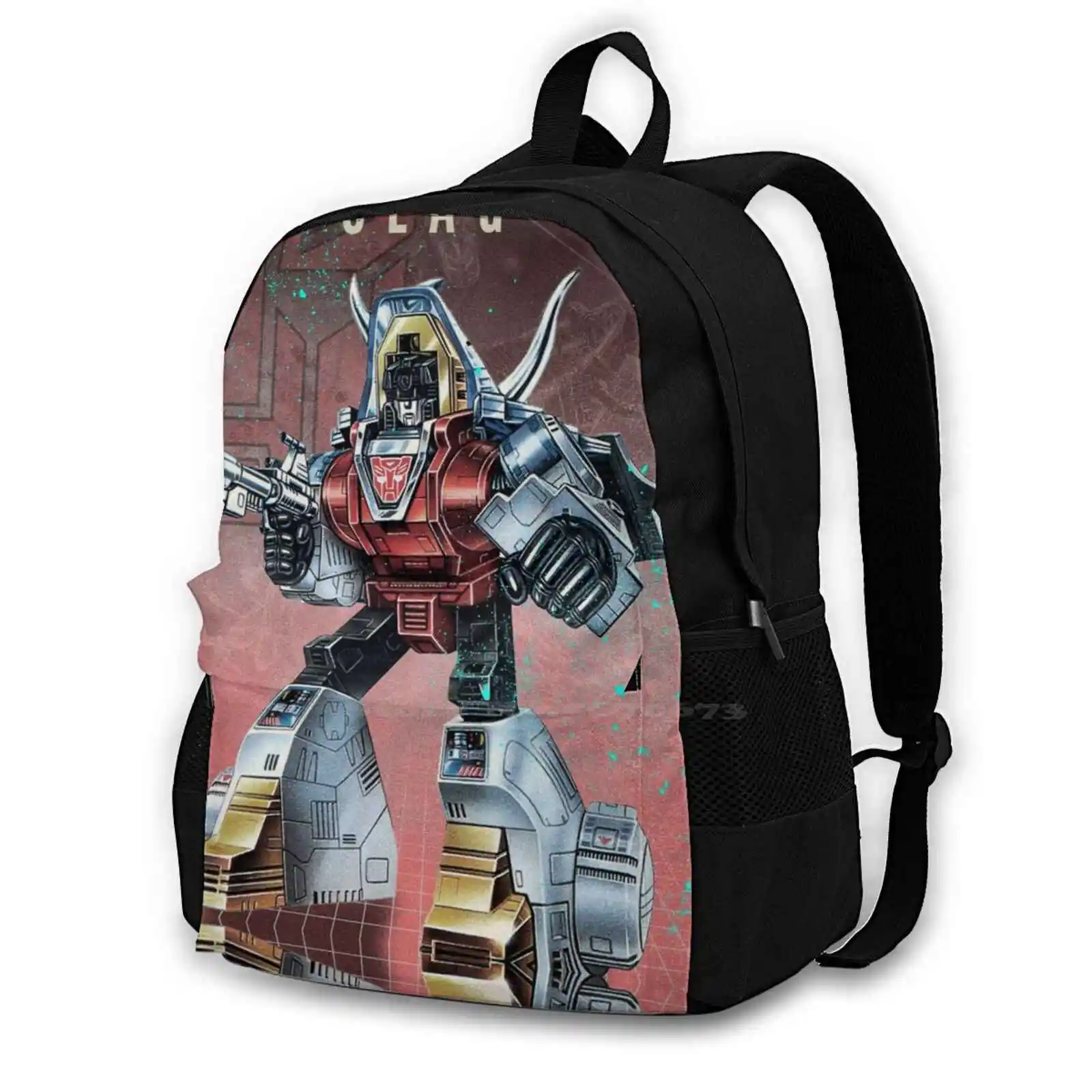 

Slag Backpacks For Men Women Teenagers Girls Bags Bumblebee Optimus Prime Robots Decepticons Autobots Anime Cartoon Retro Toys