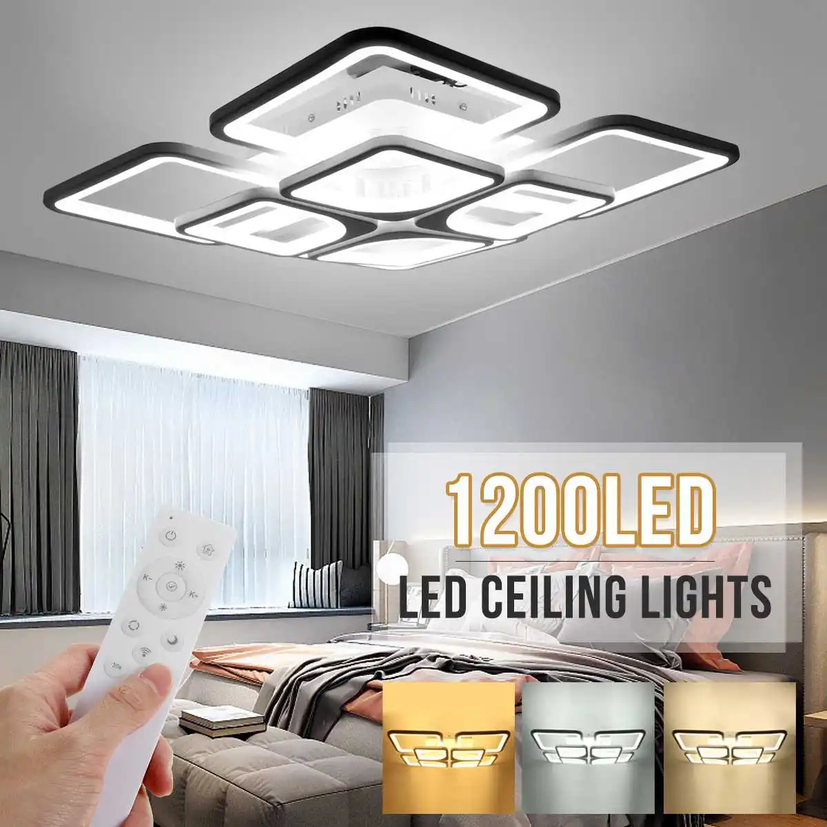 

60W Nordic Ceiling Lights Novelty post-modern Lamp for Living Room Fixtures Bedroom Aisle LED Acrylic Ceiling Lamp AC110-220V