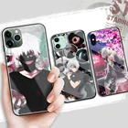 Для Tokyo Ghoul Kaneki Ken iPhone 13 Pro Manga стеклянный Чехол для мобильного телефона iPhone 6 6S 8 7 Plus X XR XS MAX 11 12 13 Pro Max