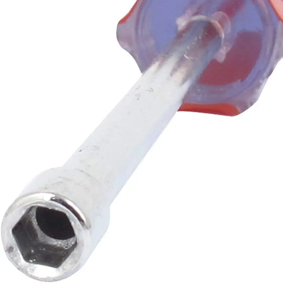 

1pcs Nonslip Grip 5.5mm 7mm Hex Nut Socket Wrench Screwdriver Hex Socket Wrench with 3.5 Inch Shaft