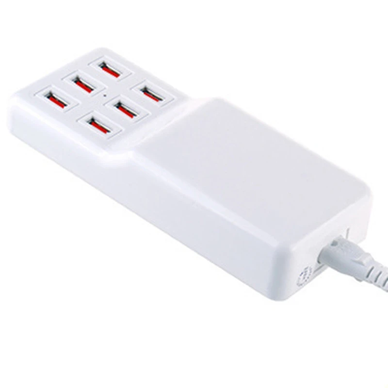 Топ 6 Usb 60 Вт порт зарядное устройство для мобильного телефона планшета 2 умная