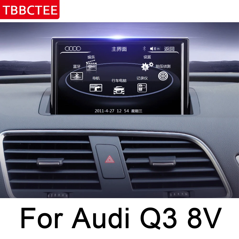 Для Audi Q3 8 в 2011 ~ 2018 MMI IPS Android 2 DIN автомобильный DVD GPS навигатор мультимедийный плеер