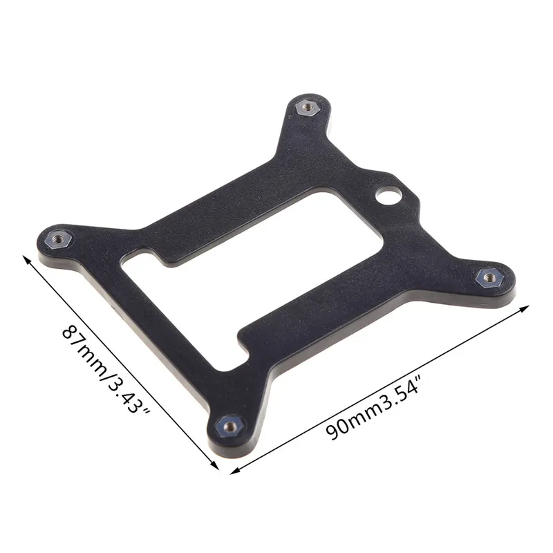 

Computer CPU Cool Fan Bracket For Intel 1150 1155 1156 Heatsink Radiator Backplane Motherboard Base Cooling Fan Holder
