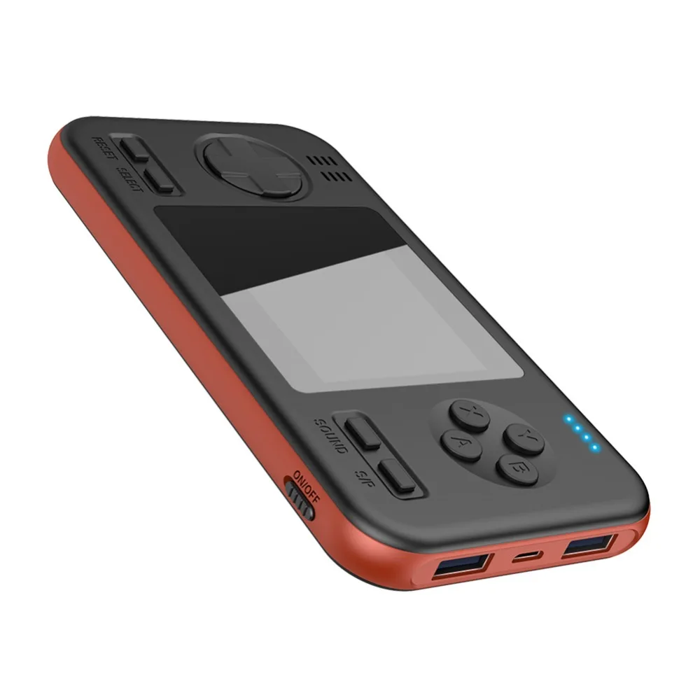 Новая портативная консоль игровая игровой компьютер с 8000 мАч power Bank Buil-in 416 классические игры игровой плеер игрушки для детей подарок