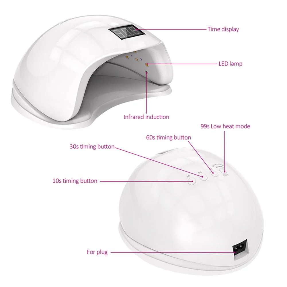 Сушилка для лака ногтей 48 Вт сушка гель-лака с таймером лак инструментов SMR88 |