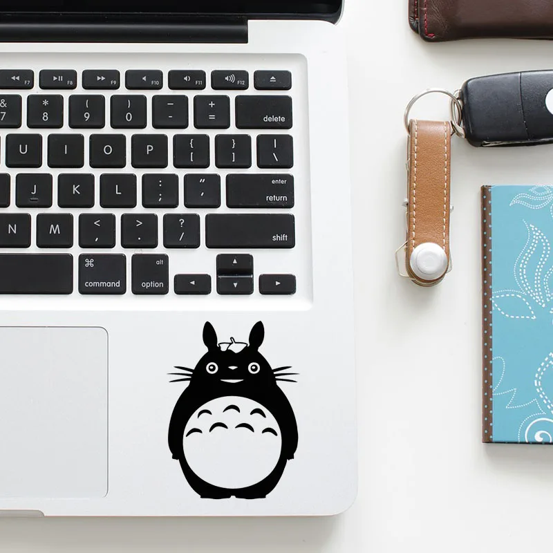 Наклейка Totoro для ноутбука Macbook Pro 16 дюймов Air Retina 11 12 13 15 дюймов|Наклейки ноутбуков|