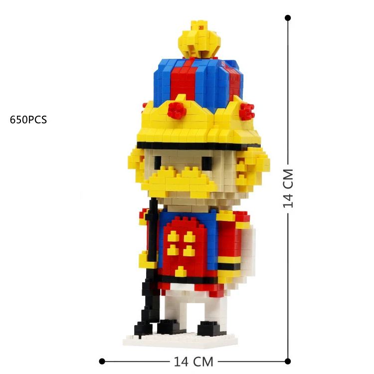 Классическая кукла микро-Алмазный Блок гайковёр строительные блоки