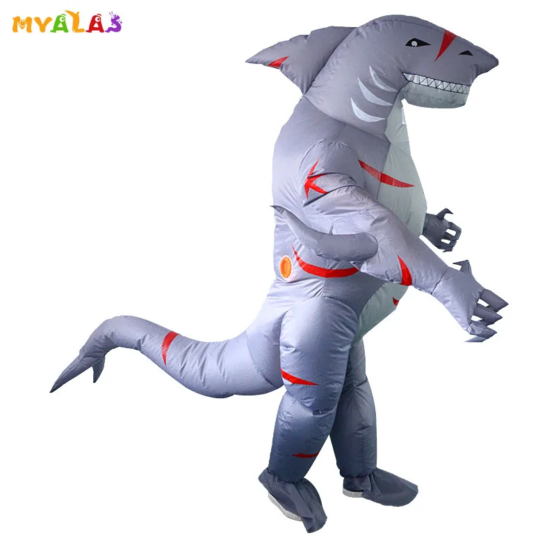 Purim Inflatable Alien Shark Animal Monster Men's Women's Cosplay Costumes Movie Halloween New Year Props Costume | Тематическая