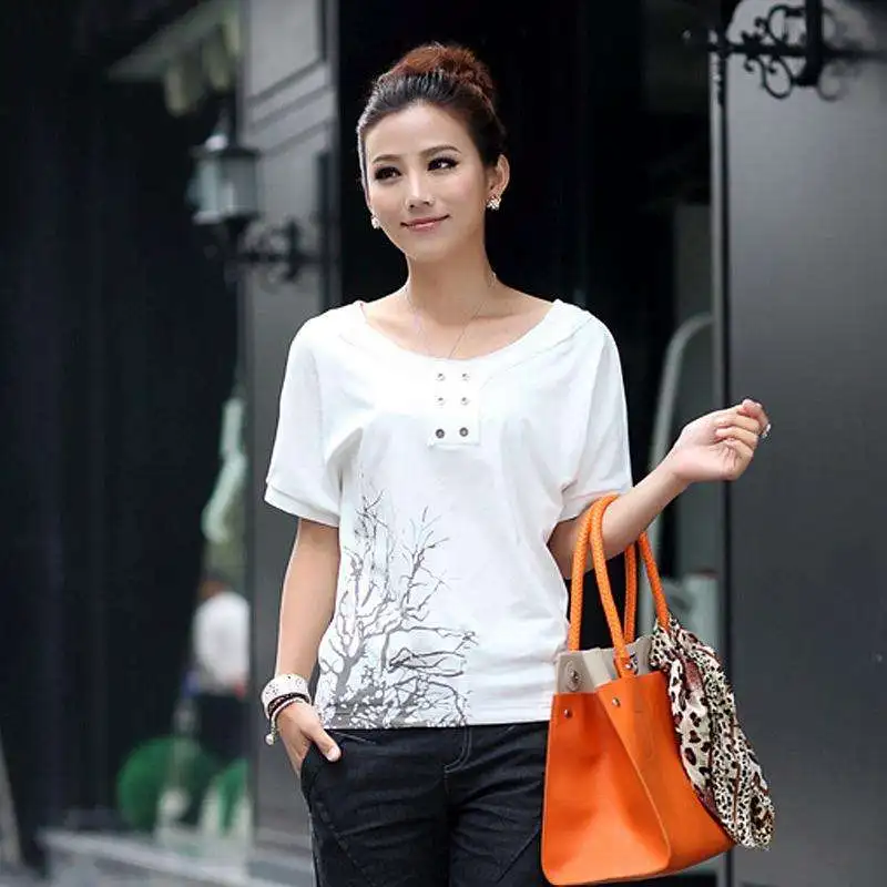 

T Shirt Women Brown Clothes 2020 Fashion Tee Top Fashion Cotton Ladies Tee Shirt