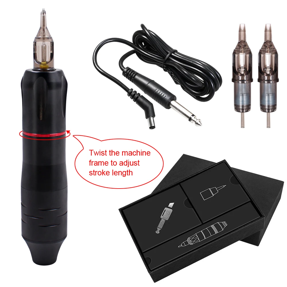 BMX тату роторная ручка профессиональная Перманентная машина для макияжа с иглами