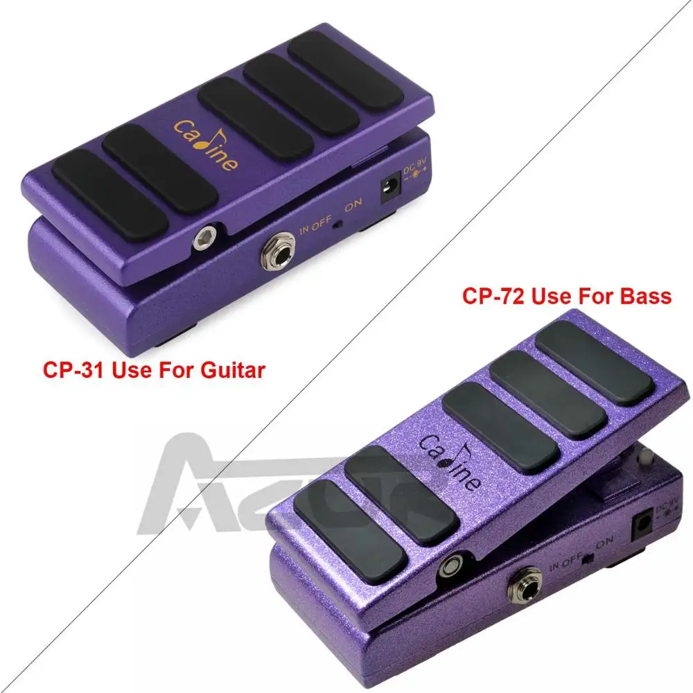Caline CP-31/CP-72 Wah/VOL педаль эффектов для гитары или бас-гитары Wah/объемный гитарный эффект гитарные аксессуары True Bypass