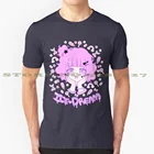 Ice Dream-розоваячерная модная футболка с крутым дизайном, пастель, Готическая Фея Кэй, пастель, каваи, аниме