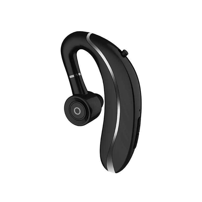 black Q10 беспроводной наушник для вождения, ушные крючки, Bluetooth наушники, 210 мА/ч, одиночный, Handfree, с микрофоном, для Iphone11, samsung, HUAWEI, все - Цвет: black