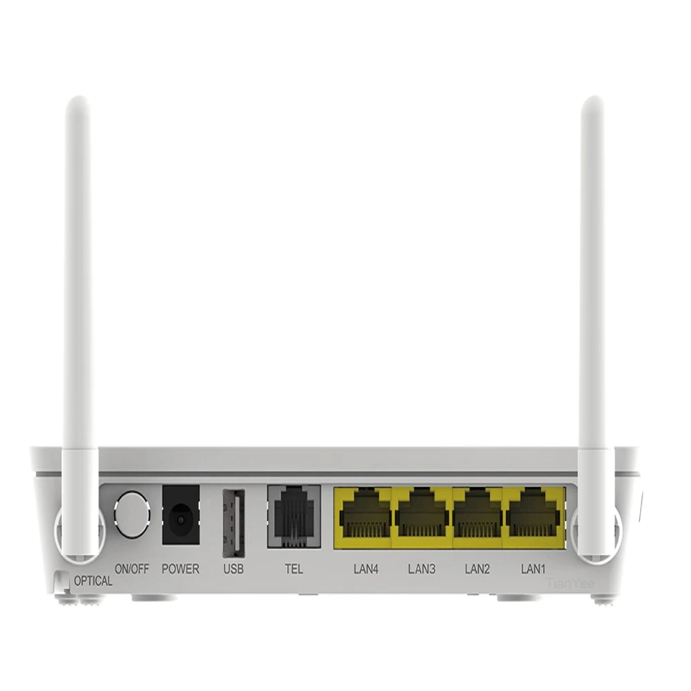5 шт. 10 шт./лот Восстановленное Huawei HG8546M HG8545M5 XPON 4FE 1GE + 3FE WIFI oNU терминал английской