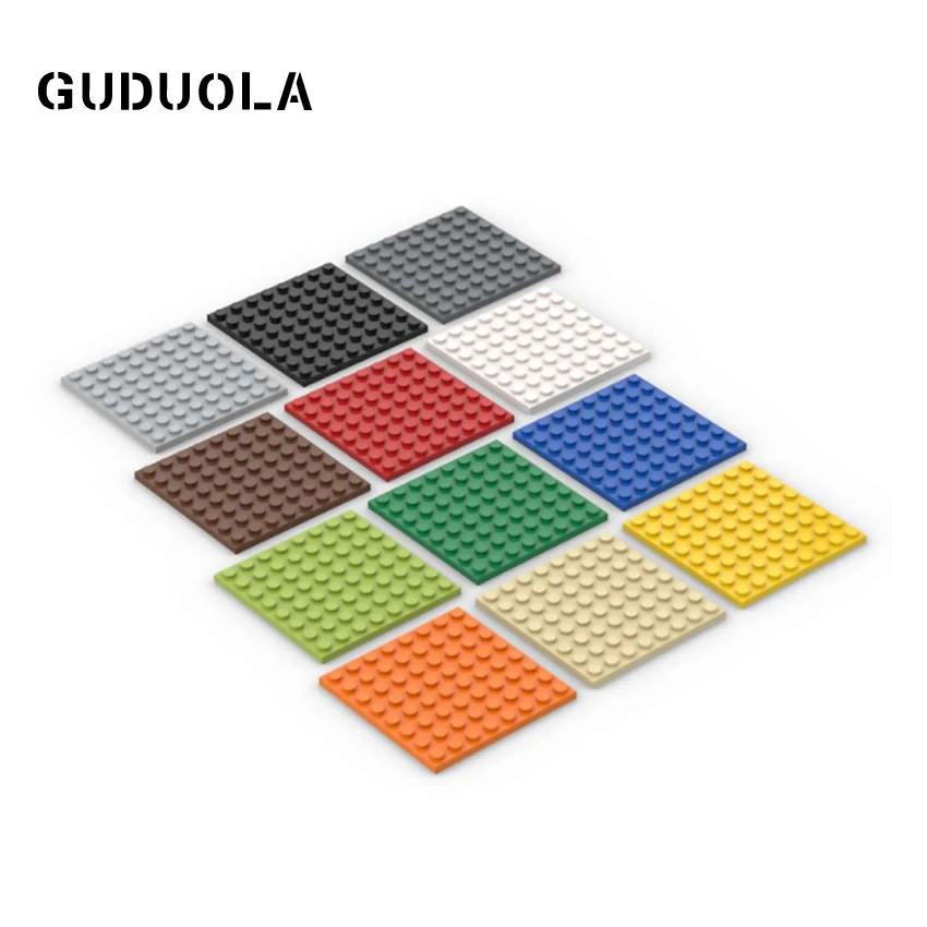 Guduola Small particle Plate 8X8 41539 MOC Assembly Building block Parts foundation plate / low board brick 5 pcs/lot | Игрушки и хобби