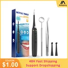 Электрический аппарат для удаления зубного камня Sonic Dental Scaler Cleaner зубные пятна зубной камень отбеливающая зубная Щетка Зеркало гигиена стоматолога уход