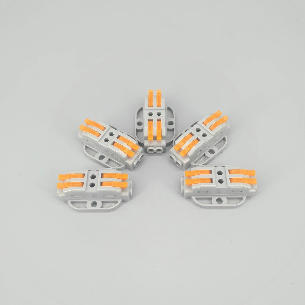 

10 шт. KV223 2-контактная док-станция быстрые Универсальные Компактные разъемы проводка нажимная Клеммная колодка светодиодный разъем