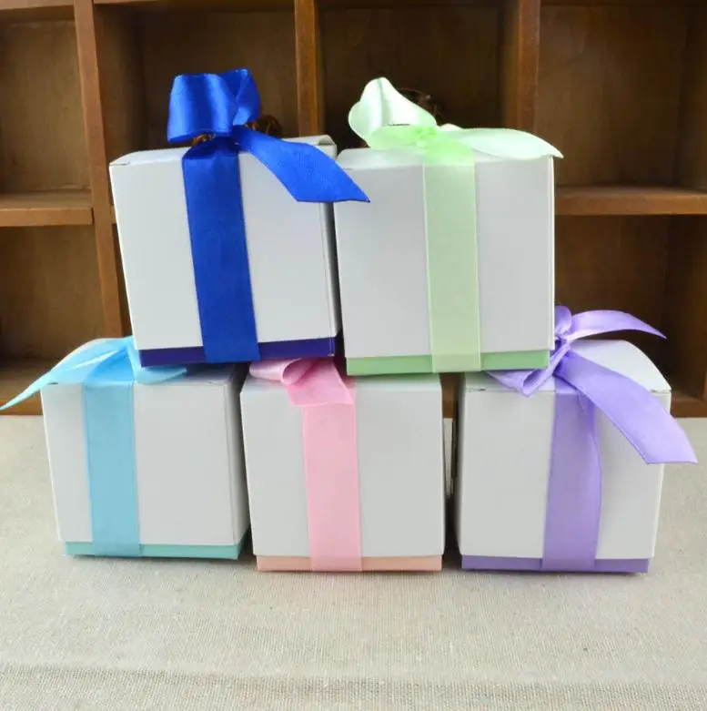 7 PCS/Lot Baby Feet Paper Gift Box Tab Top Tote Bags & Tent Boxes Gable | Дом и сад