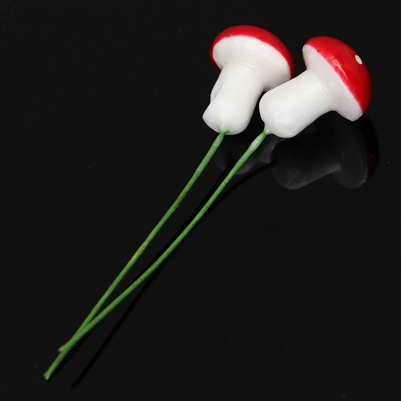 10 шт. украшения миниатюрный табурет в горошек грибы вечерние для сада подарок |