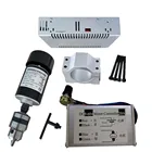 Двигатель шпинделя с воздушным охлаждением, 200 кВт, 10000 Вт + зажим для CNC машина 