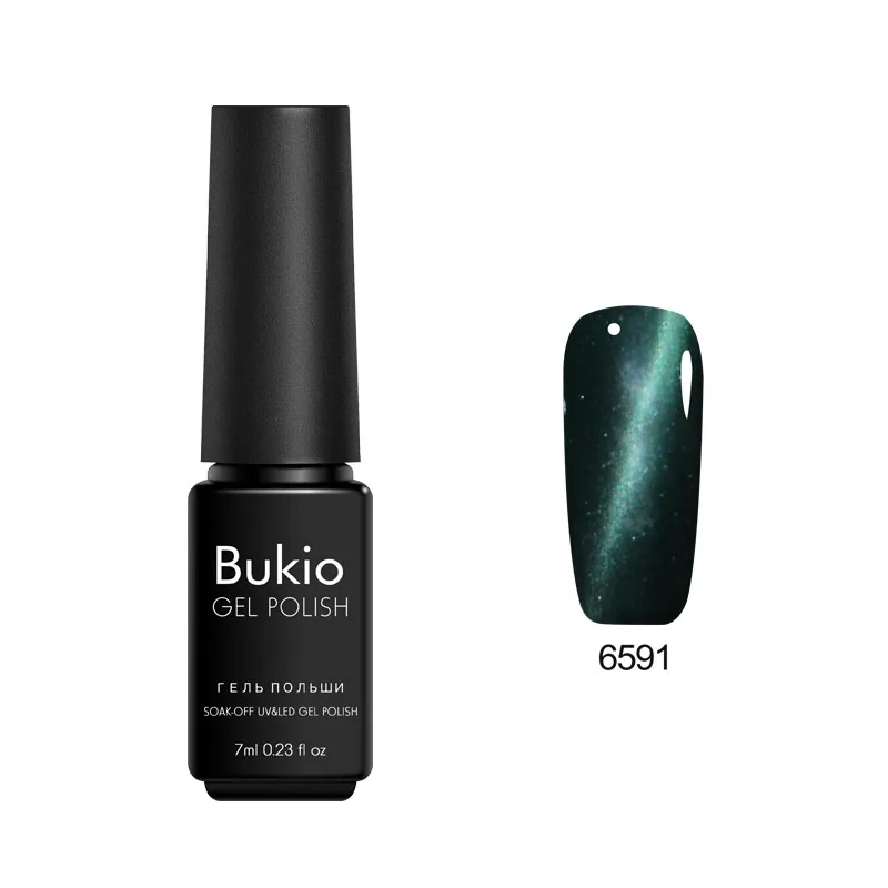 Bukio магнит для гель-лака грунтовка ногтей кошачий глаз Гель-лак все для ногтей и маникюра УФ-гель Перманентная эмаль и светодиодная лампа - Цвет: 6591