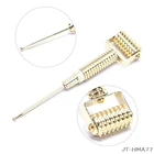 1 шт. массажер для лица с напылением из металлический ролик для ушной раковины точек зонд Инструменты для здоровья подтяжки лица для похудения тела, массажер для удаления