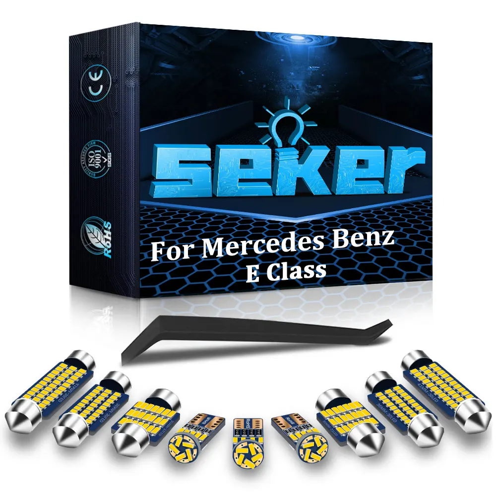 Seker Canbus для Mercedes Benz E Class W210 W211 W212 C207 W124 W213 интерьер светодиодные фары автомобиля