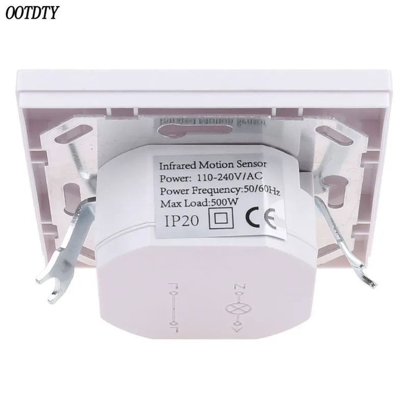 Настенный автоматический переключатель с пассивным инфракрассветодиодный