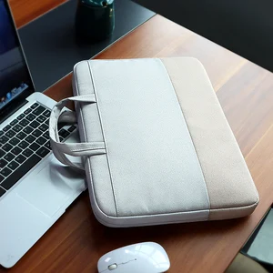 2021 new color matching business briefcase computer bag macbook13 14 15 6 inch huawei pro waterproof notebook handbag free global shipping