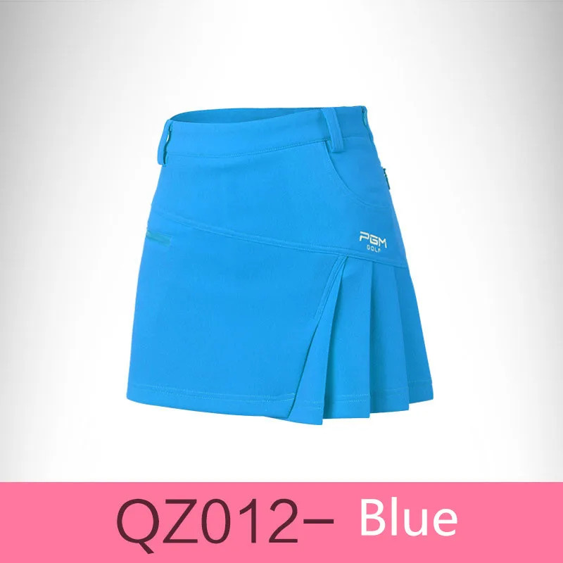 PGM юбка для гольфа Женская плиссированная на молнии с внутренней подкладкой