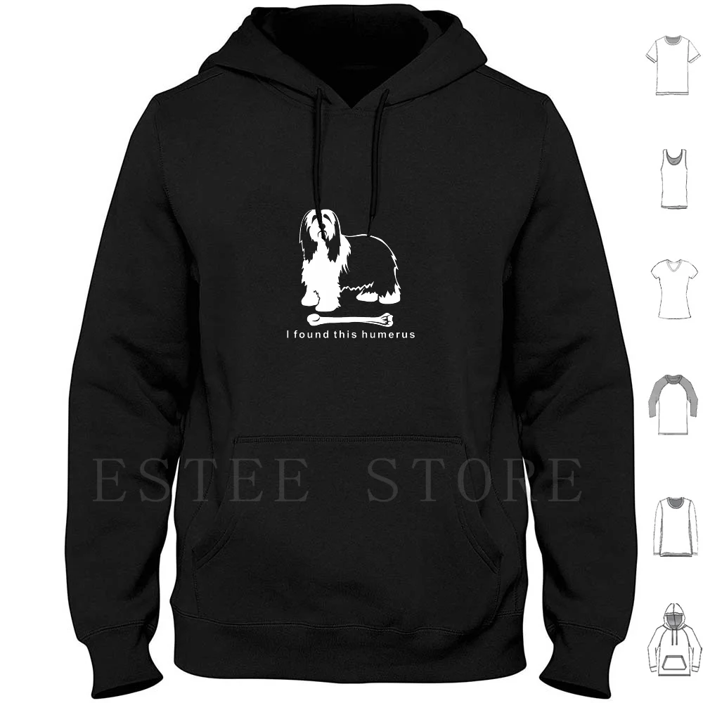 

Я нашел этот Humerus | Bearded Collie | На толстовке с длинным рукавом Bearded Collie