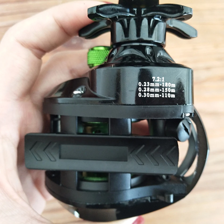 

All Metal Baitcasting Fishing Reel 7.2:1 High Speed 18+1BB Ultralight 185g Fishing Wheel For Bass Carp Sea Fishing Accessories