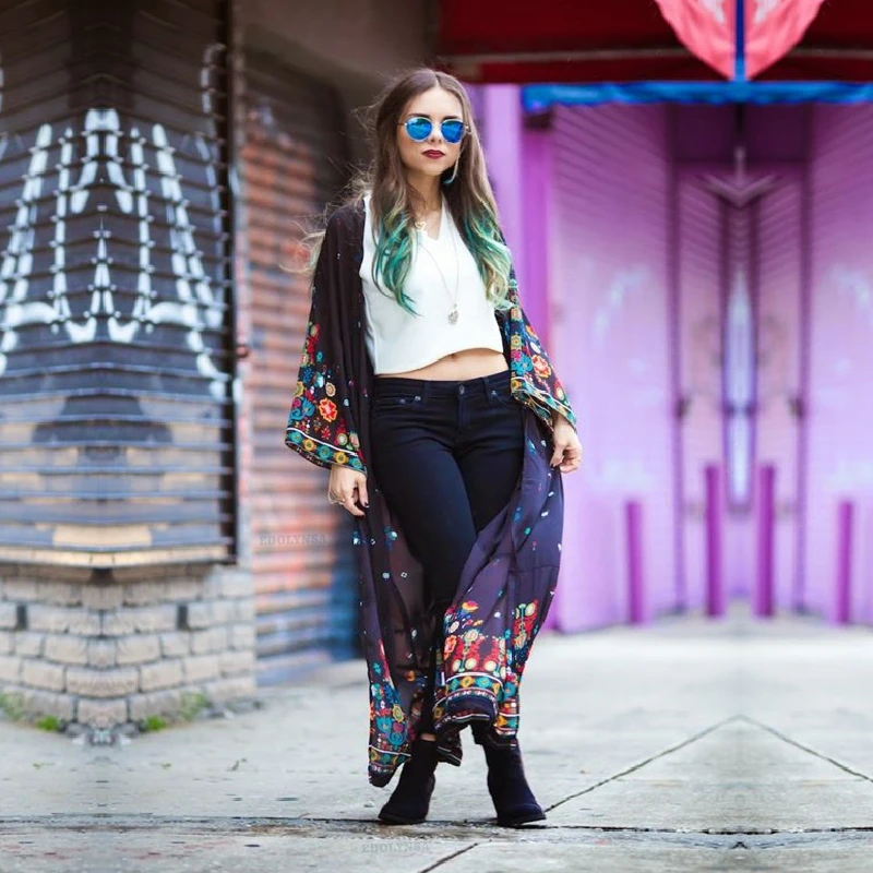 Пляжные блузки 2021 пикантные открытые черная туника с пуговицами на груди