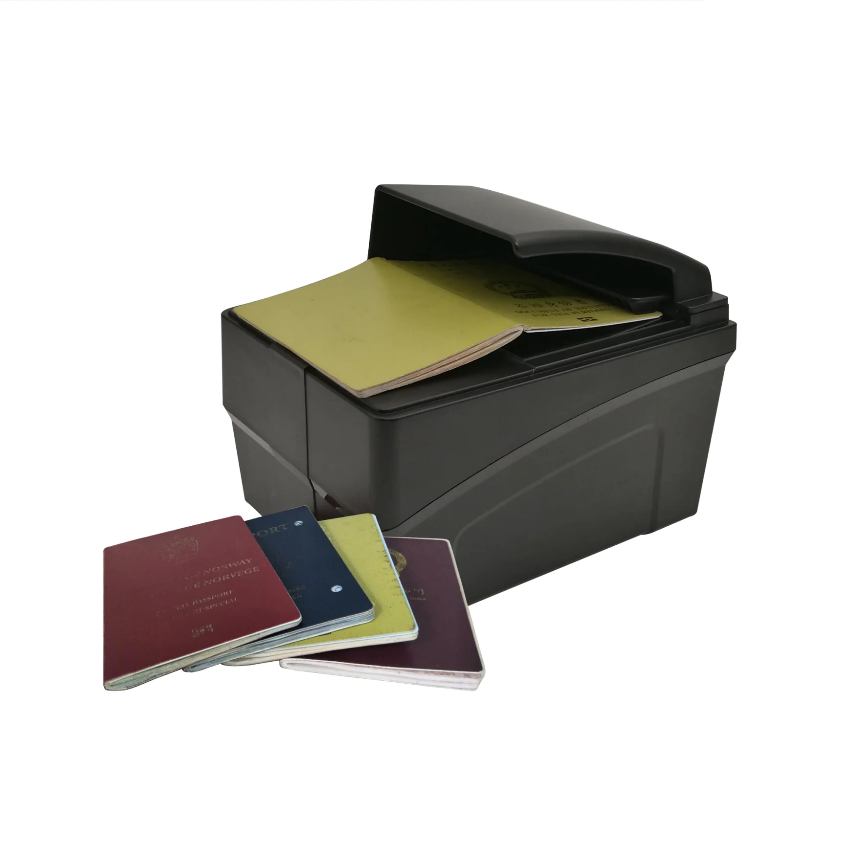 Считыватель/сканер для паспорта ICAO с полной страницей считывание OCR/MRZ/RFID/NFC и UVA