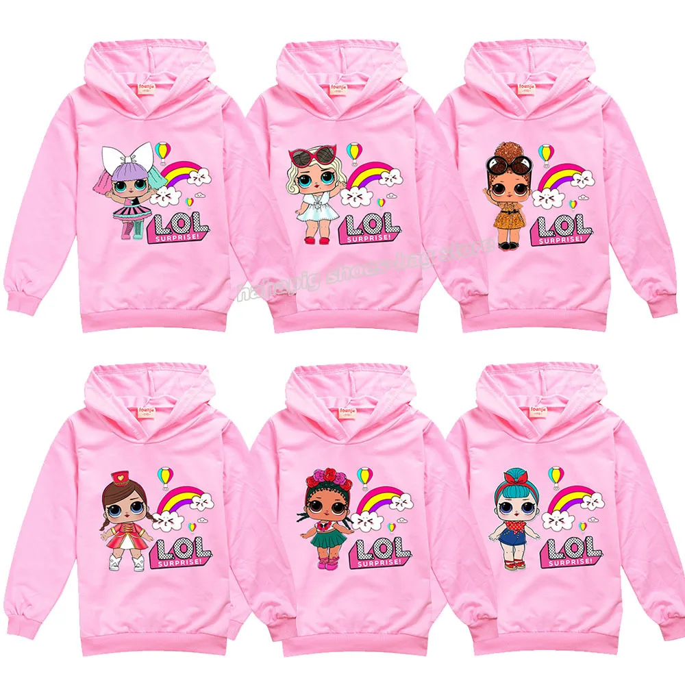 L.O.L. Сюрприз! Толстовка с капюшоном для маленьких девочек свитшот единорогом