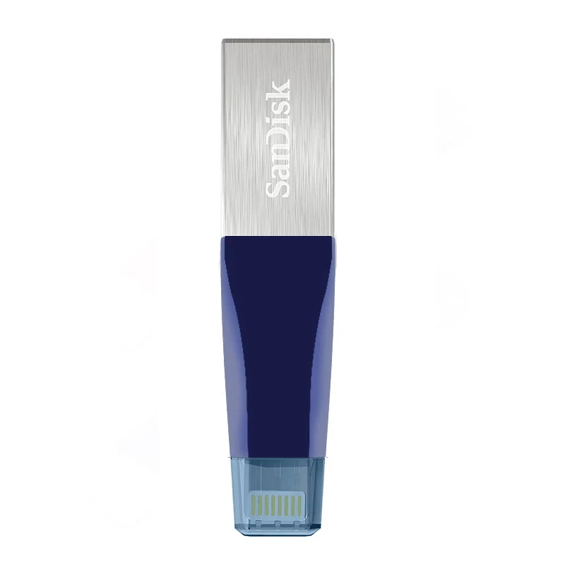 SanDisk двойной флеш-накопитель OTG Lightning Разъем USB3.0 флэш-накопитель 256 ГБ 128 Гб 64 для