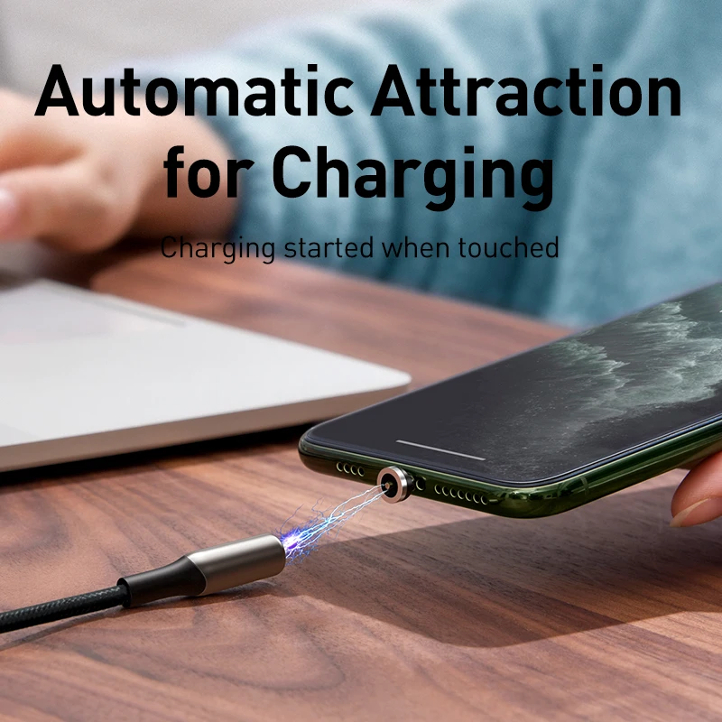 

Baseus Magnetic Micro USB Cable Type-C Charging Cable Magnet Charger Adapter USB Type C Mobile Phone Cables For iPhone Samsung
