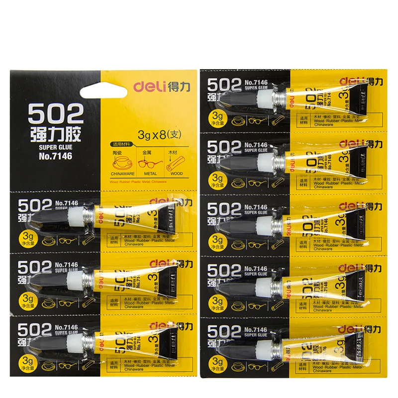 24 шт./лот супер клей 502 жидкий контактный для стекла керамики бумаги дерева DIY