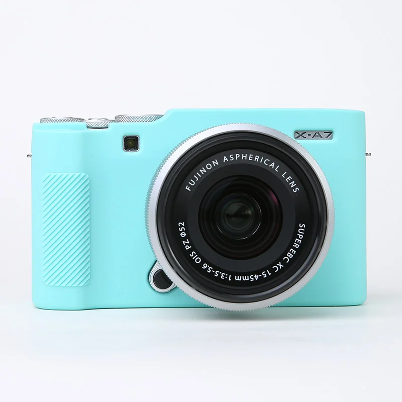 Мягкий силиконовый чехол для камеры резиновый чехол для Fujifilm XA7 Fuji XA-7 Pretective Чехол 9 цветов