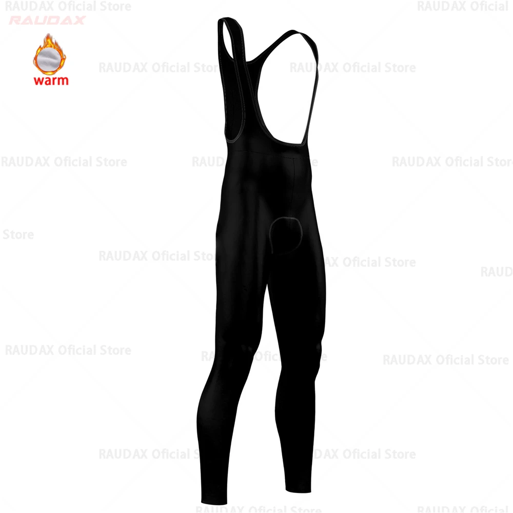 bib pant Мужская Джерси для велоспорта Pro Team raudax зимняя флисовая одежда для велоспорта MTB велотрусы Ropa Ciclismo триатлон - Цвет: bib pant
