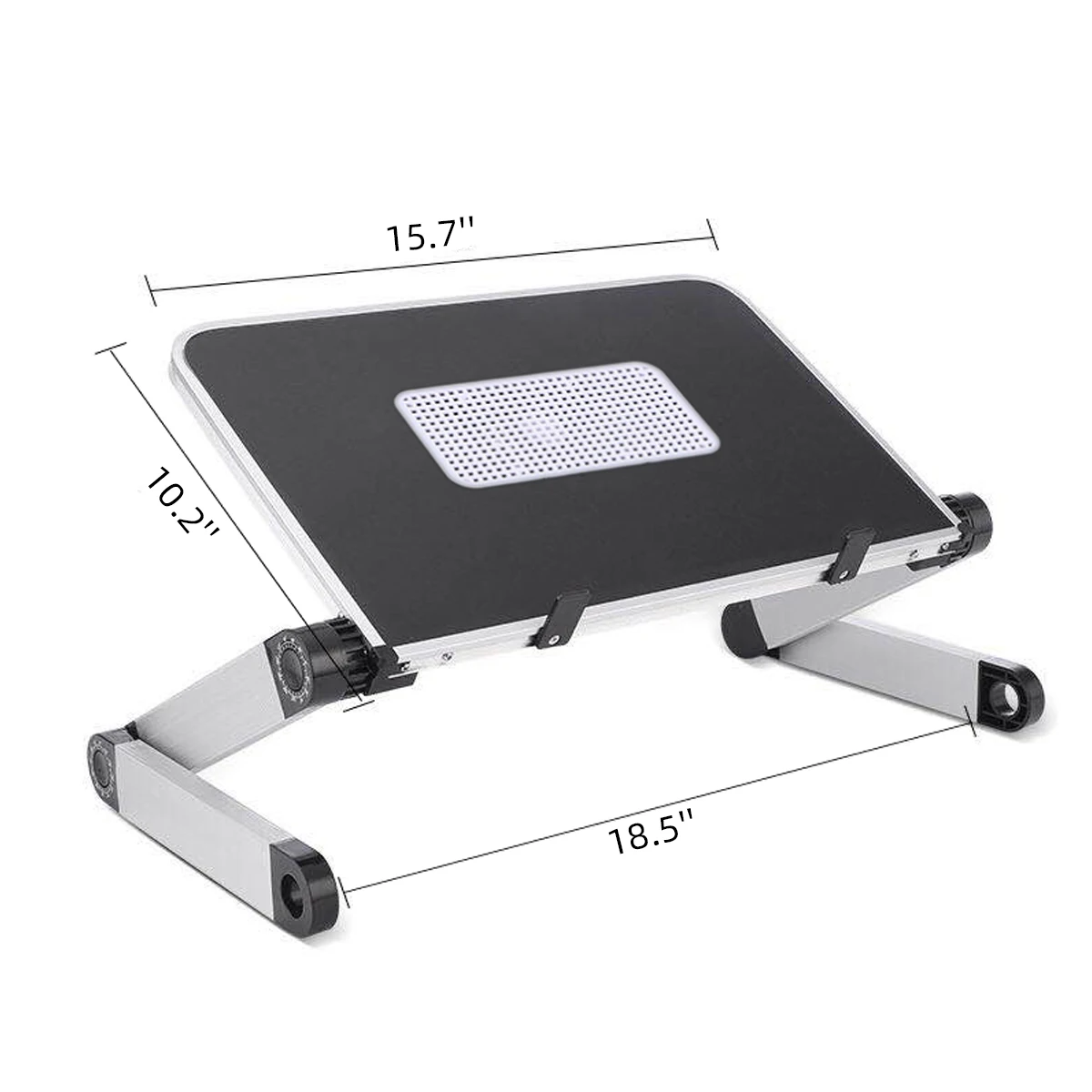 

Adjustable Laptop Desk Ergonomic Computer Desk Portable Bed Lapdesk Tray PC Table Stand Notebook Table Desk Stand with Radiator