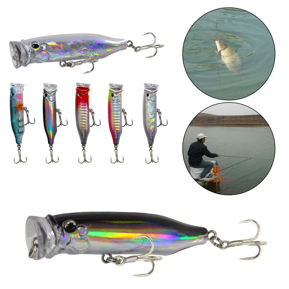 

Лидер продаж, 1 шт., Рыболовная Приманка 7 см/10 г, жесткая искусственная приманка 5 цветов с рыболовной трубой, воблеры, крючки для снастей, вод...