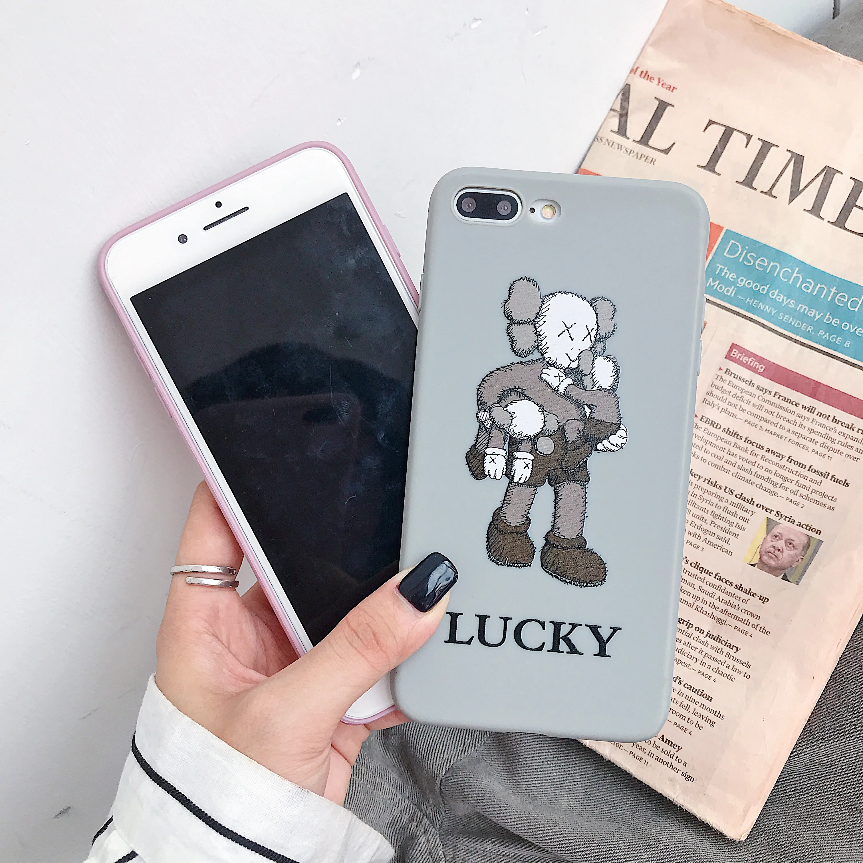 Чехол для iPhone 6 6s 7 8 Plus X XR XS MAX милый мультяшный летний мягкий чехол из ТПУ с