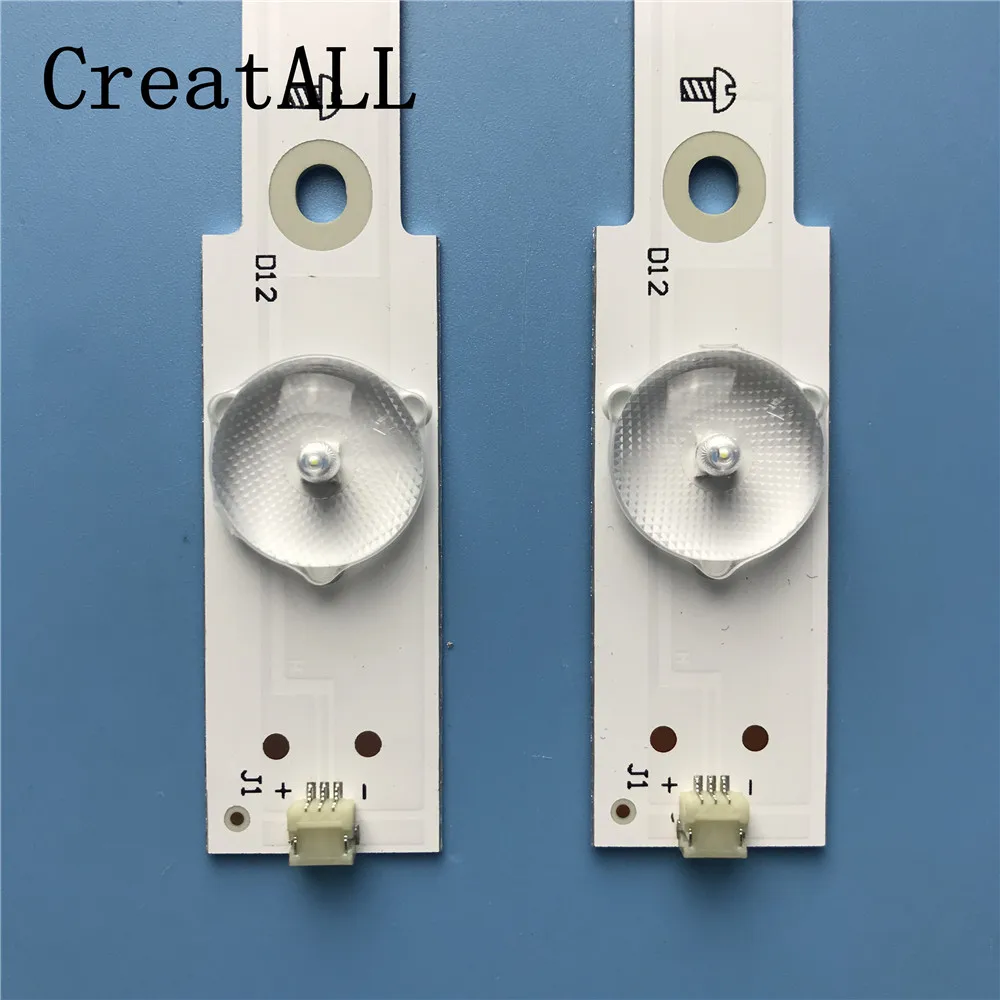 Светодиодная лента для подсветки телевизора Philips 12 ламп 55 дюймов LB55037 55PUH6400/88