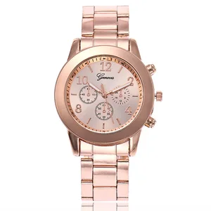 Chasy Лидер продаж роскошные Брендовые женские повседневные кварцевые часы модные золотые полностью стальные Кристальные женские цифровые часы Relogios