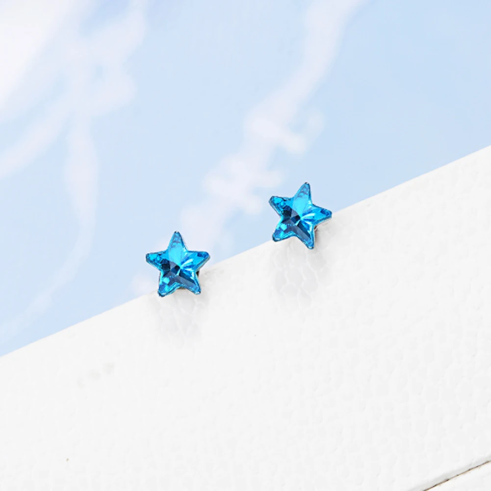 

Brincos Star Earrings Punk Stud Earring Black Earings Stainless Steel Earrings for Women Statement Jewelry Wholesale
