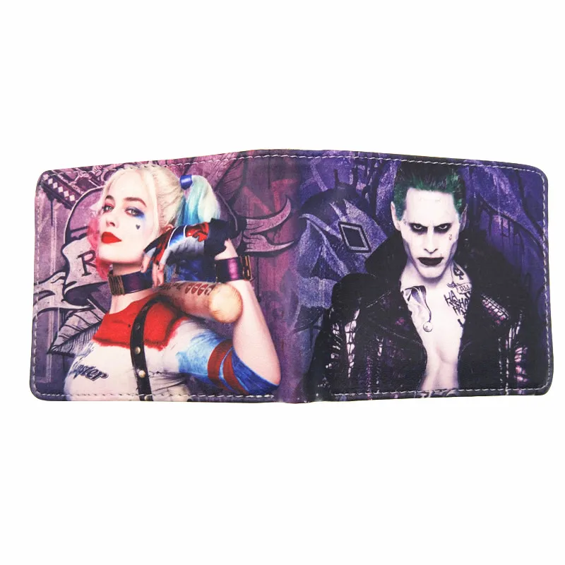 Классные комиксные кошельки joker в американском стиле Детские с принтом и