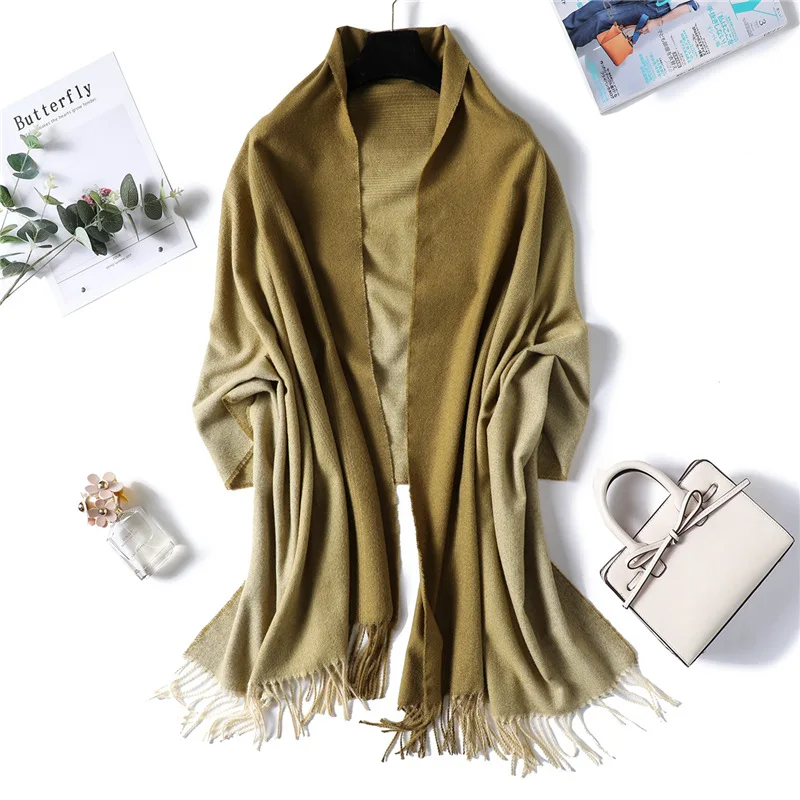 Дизайн 2021 брендовый женский шарф весна зима теплые кашемировые шарфы для Леди